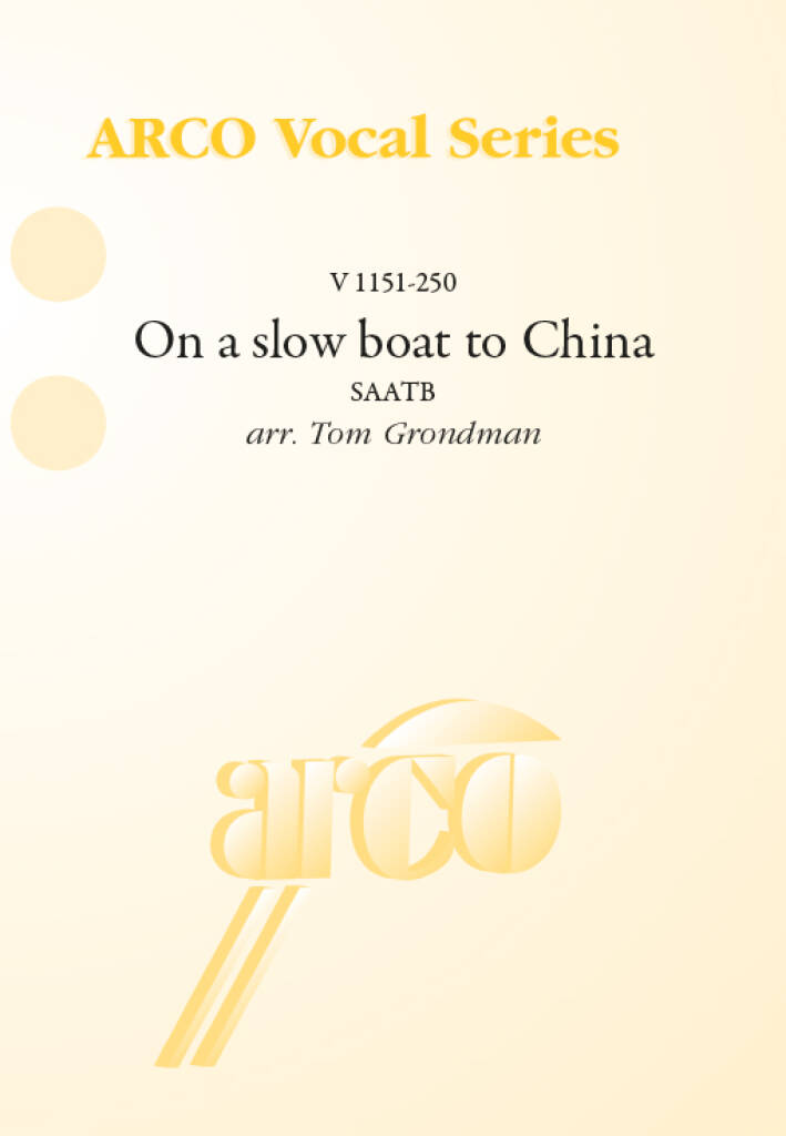 On a slow boat to China